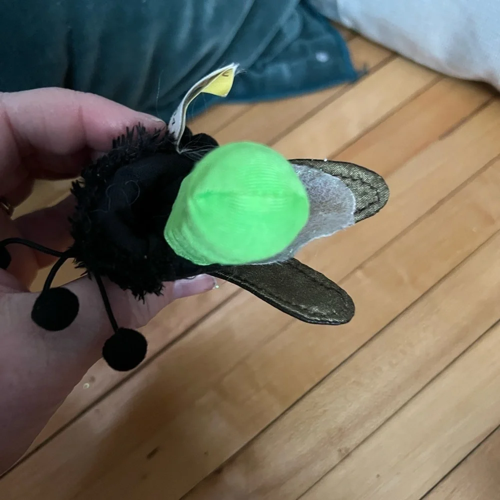 Folkmanis mini firefly‎ finger puppet